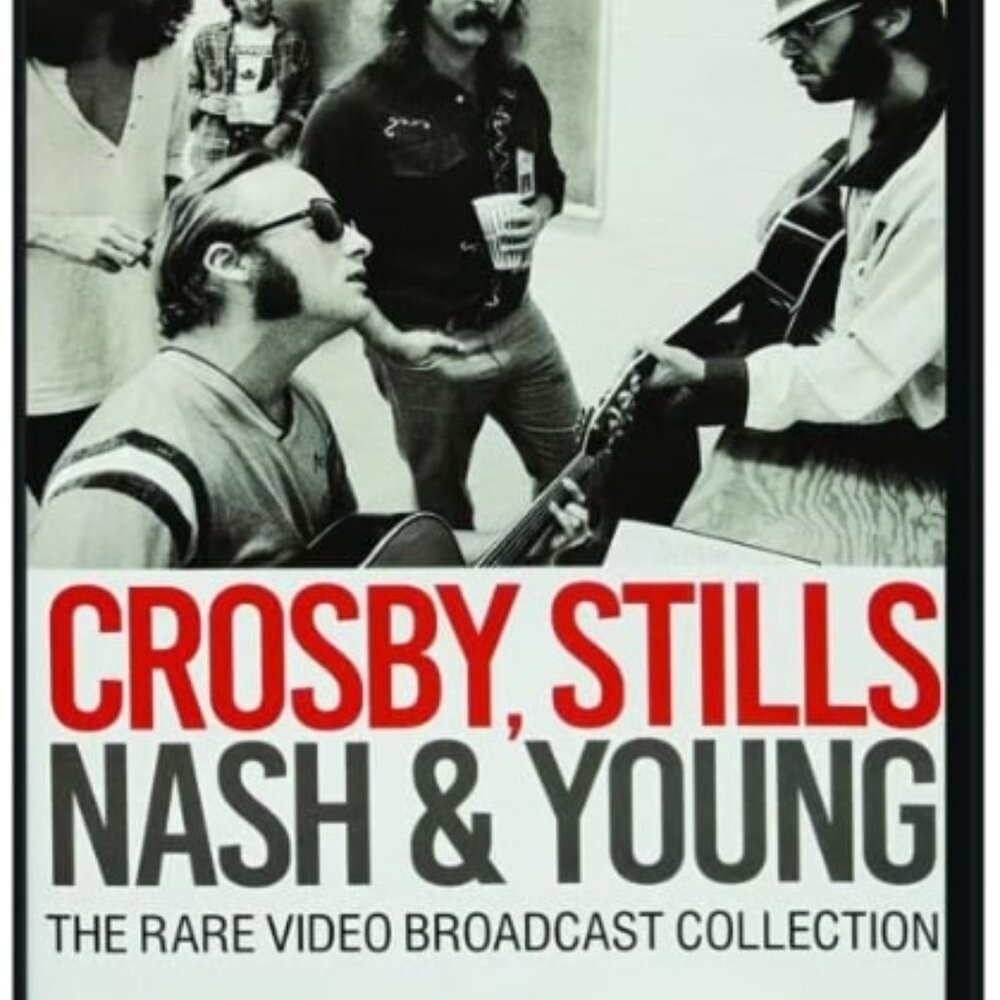 Crosby, Stills, Nash & Young Rare Video Collection DVD ~22 Performances ~Sealed!